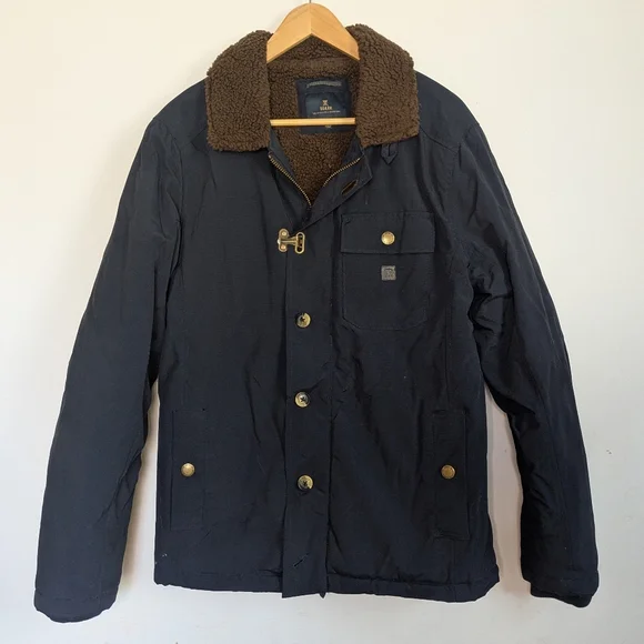 Roark Axeman Navy Blue Jacket SIZE MEDIUM - Picture 3 of 9